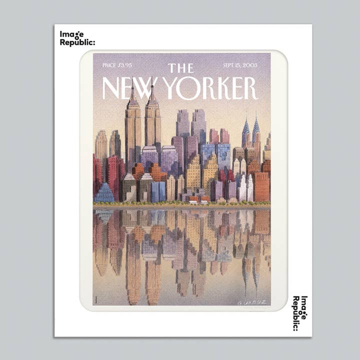 40x50 cm THE NEWYORKER 111 GURBUZ TWIN TOWERS 68130 für den Großhandel von Image Republic
