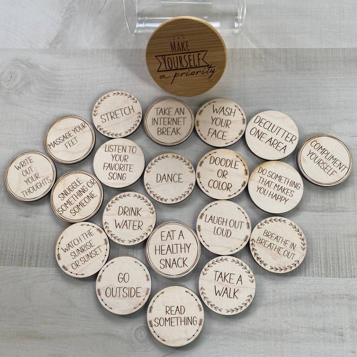 Infinity Cuts & Creations - Wholesale Jar - Self Care Jar