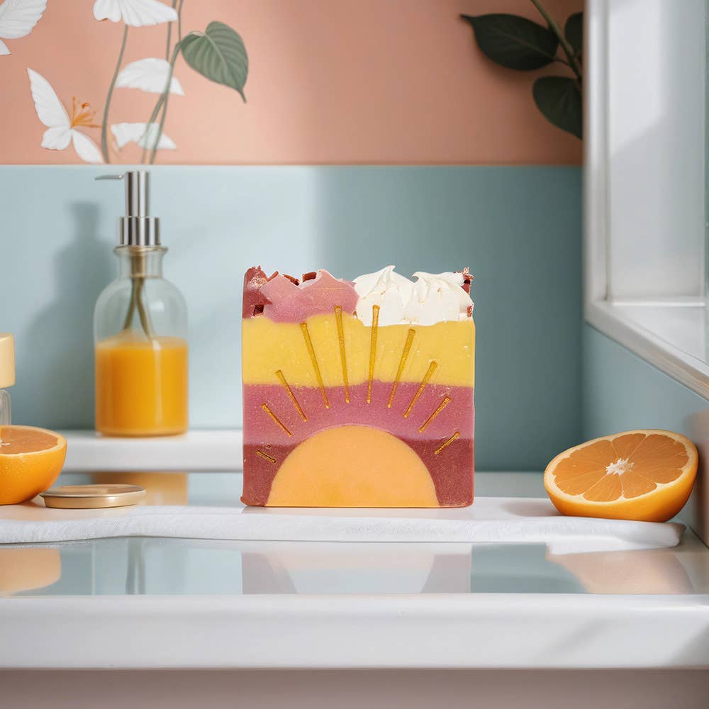 FinchBerry - Wholesale Bar Soap - Hello Sunshine Handmade Vegan Open-Stock Soap2