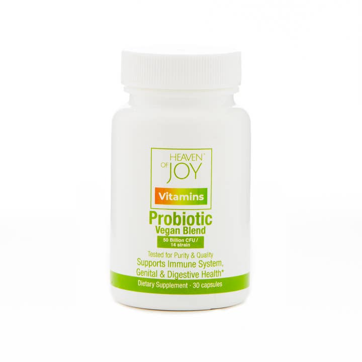 Probiotika Vegansk Blend, 50 milliarder CFU, 14 Stamme for engroshandel hos Heaven Of Joy