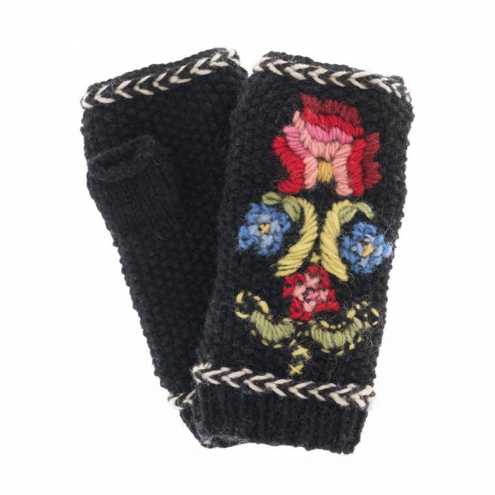 Black Ruthie Handwarmer for wholesale on Faire0