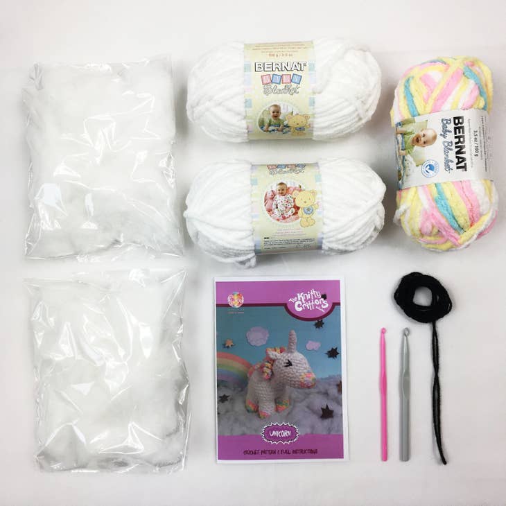 Crochet Kit for a Cute Amigurumi Animal Toy Hettie the Highland Cow DIY  Kit/crafting Kit/starter Pack 