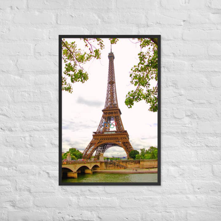 Affiches encadrées Eiffel Trees pour la vente par Monmouth Paragon