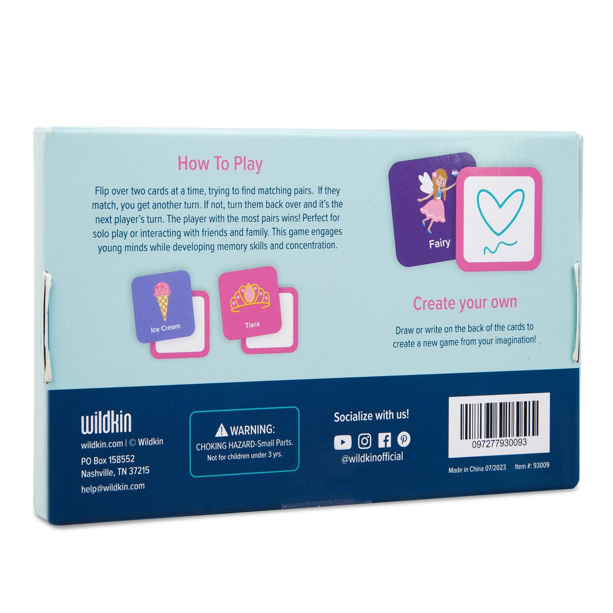 Wildkin - Wholesale Brain Game - Kids - Memory Matching Game 36 pc - Enchanted Edition - 18 pairs4