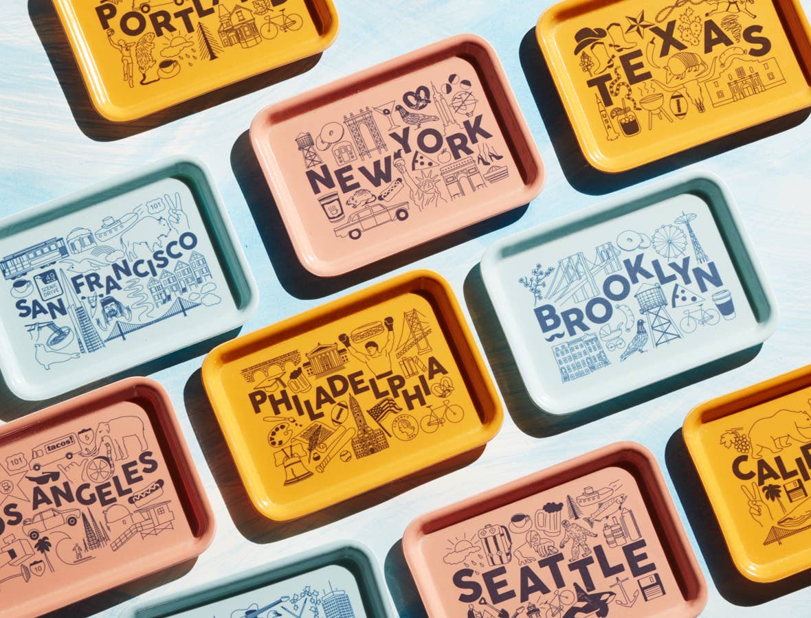 Maptote - Wholesale Decorative Tray - New York City Small Tray1