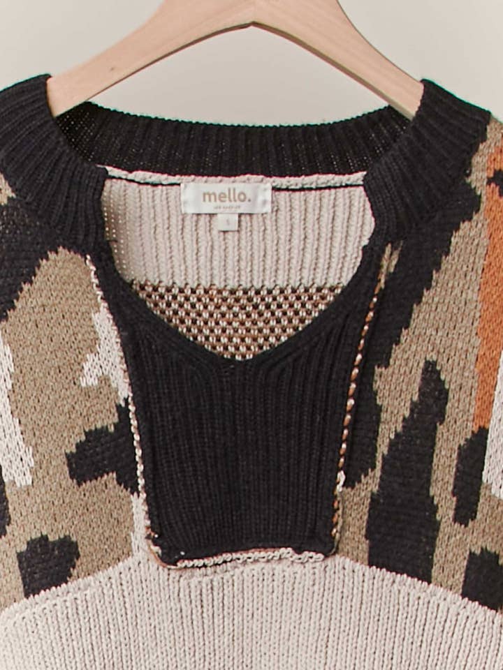 Camo Camouflage Knit Sweater for wholesale on Faire2