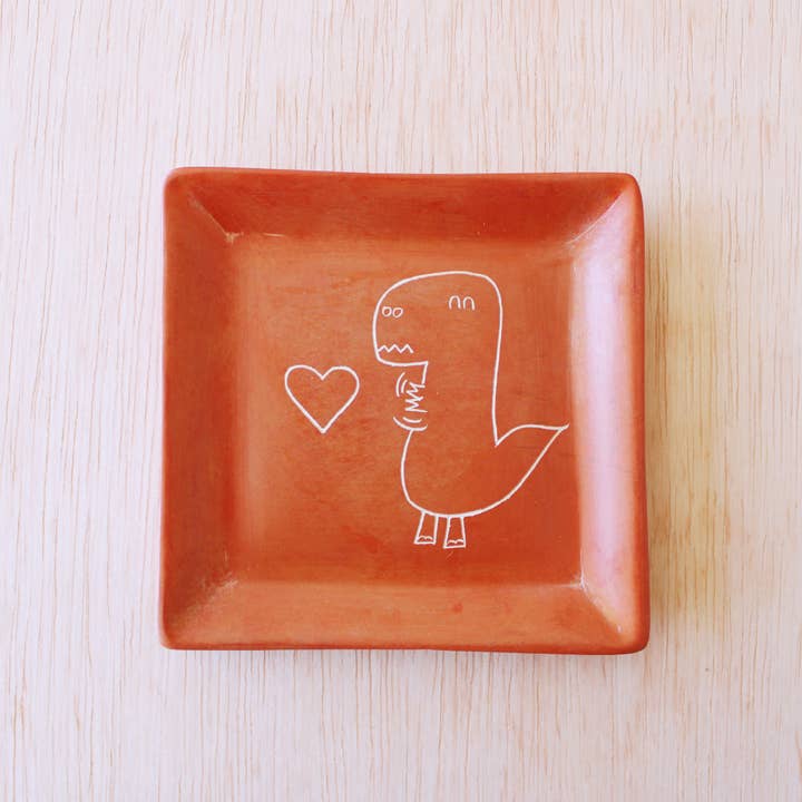 Venture Imports LLC – wholesale Jewellery dish – Square Animal Dish4