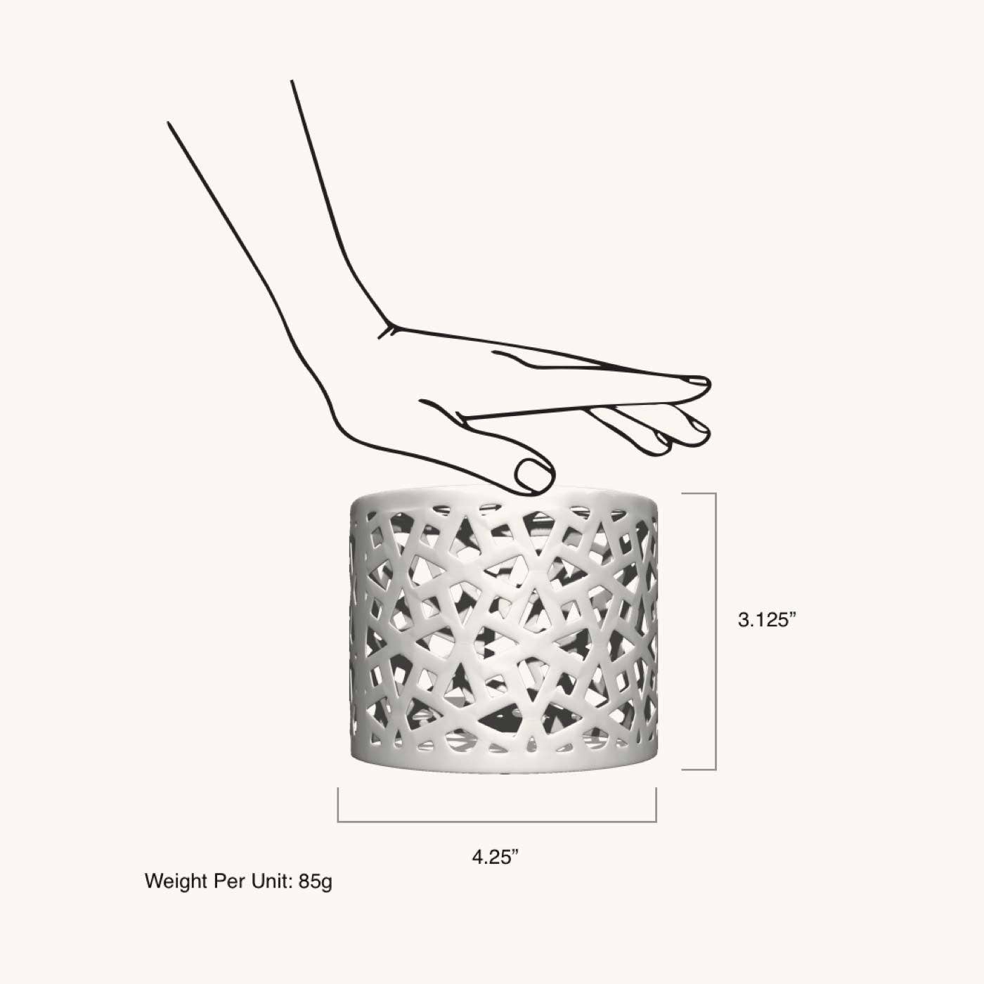 O'Nuda! – wholesale Ljuskrona/hängande ljus – O'Llumi/Zebra/Vit/Kreativa Infällda Downlight Kronor8