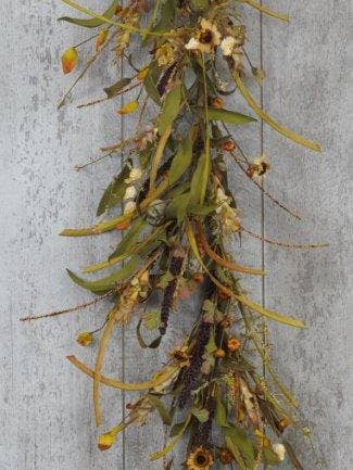 Vintage Daisy 4ft Garland for wholesale by Wholesale Home Decor