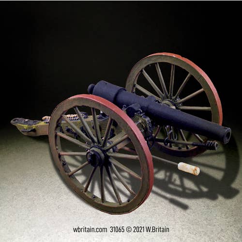 31065 - American Civil War 10 Pound Parrott Gun for wholesale by W.Britain Model Figures