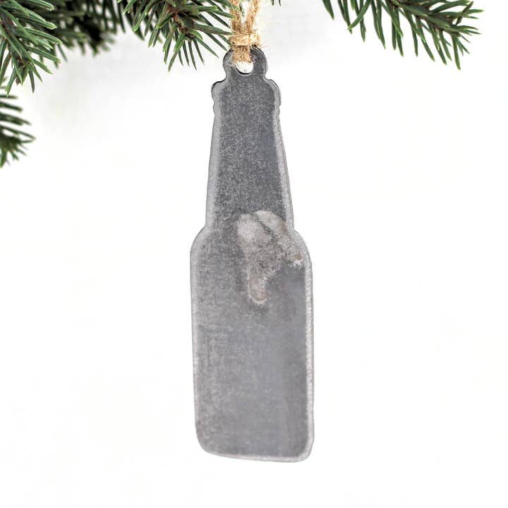 Ornement de bouteille de bière pour la vente par Keystone Steel Co.