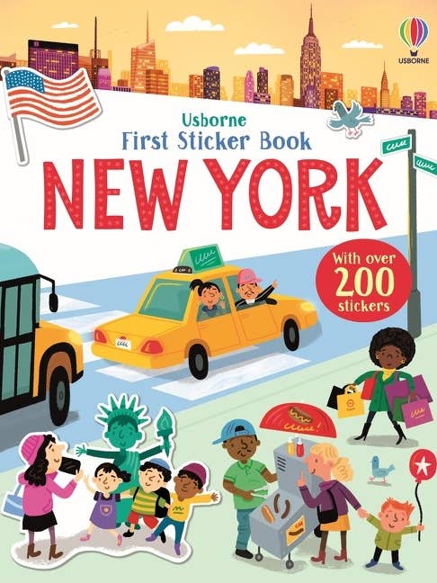 First Sticker Book New York : Usborne for wholesale by HarperCollins