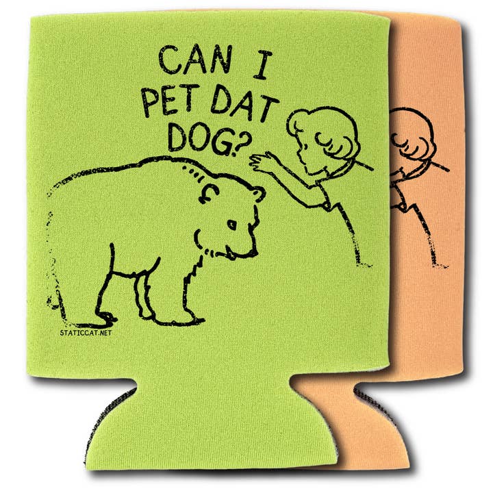 Må jeg klappe den hund – Dåsekøler for engroshandel hos Static Cat Studio