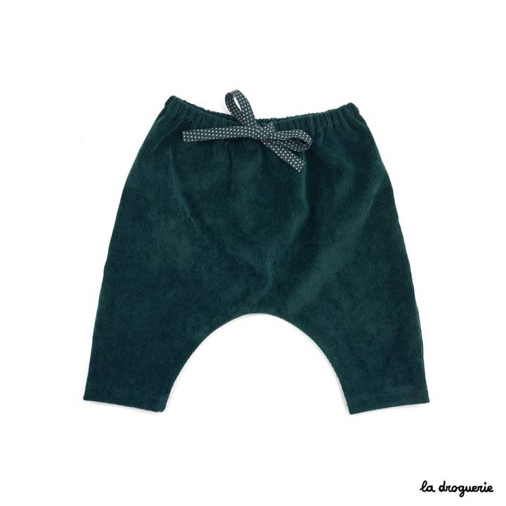 LA DROGUERIE – Kit de costura artesanal por atacado – Molde para jaqueta com capuz e calças hareem 'Parc de Bagatelle'2