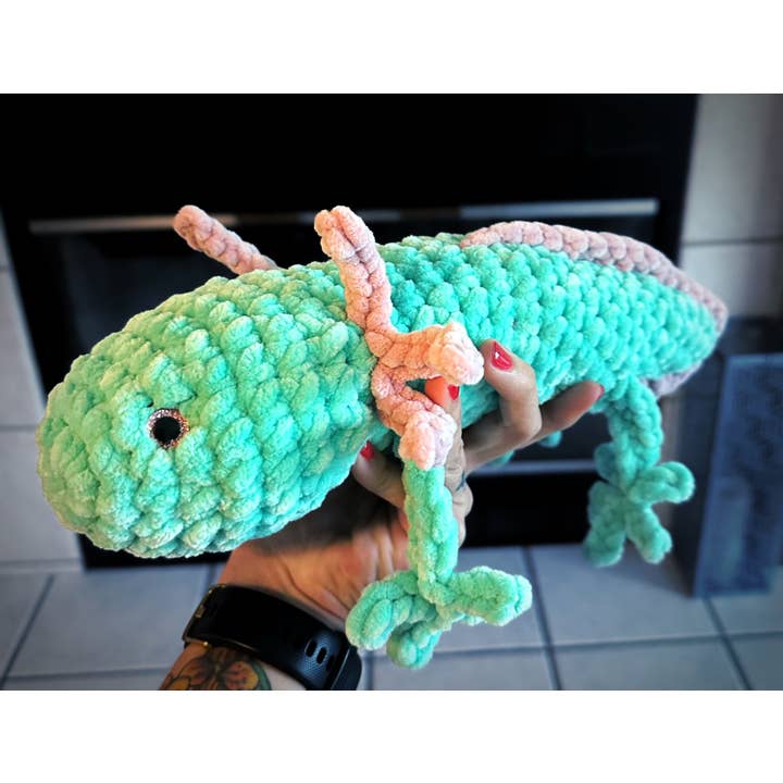 IvyThreads - Wholesale Knuffels - Kinderen en baby - Gewichtige Gehaakte Knuffel - Axolotl3
