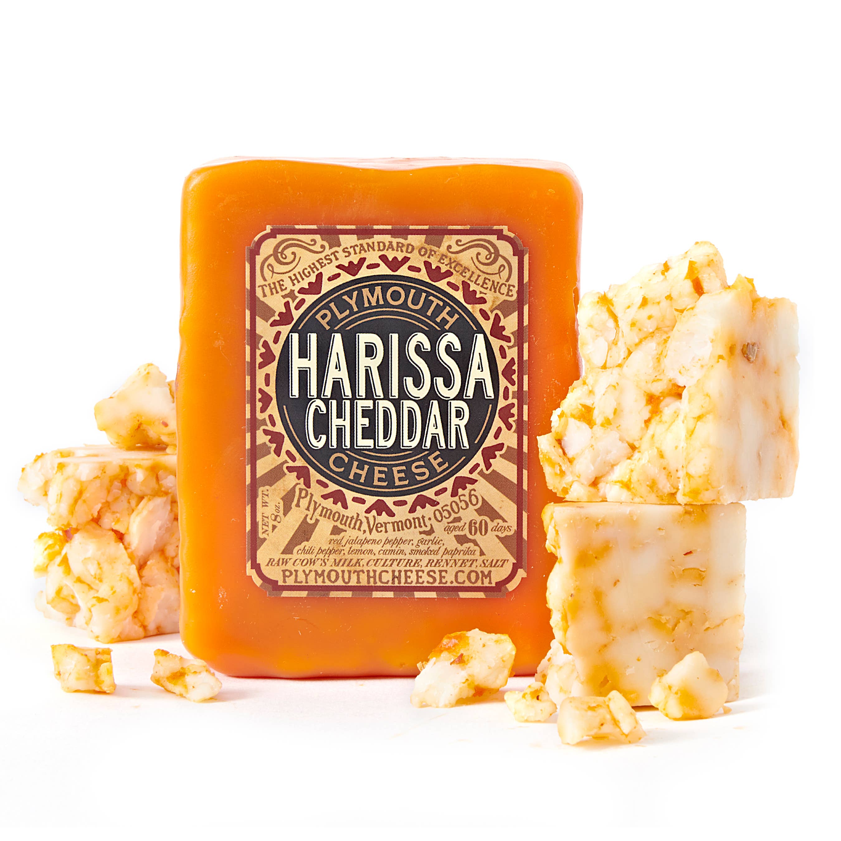 Plymouth Cheese - Wholesale Cheese - Harissa Cheddar1