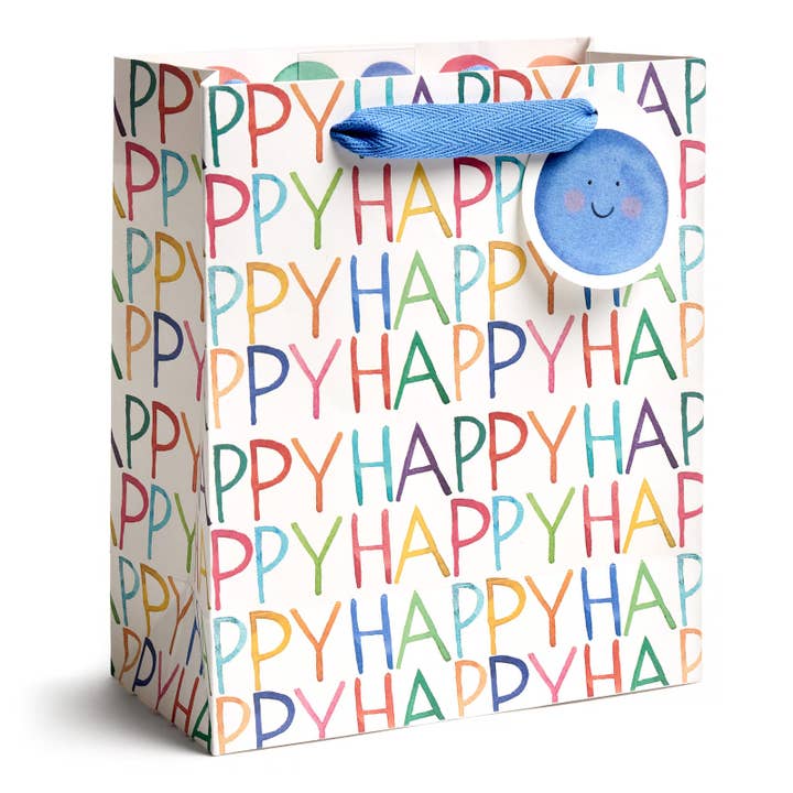 Really Happy Gift Bag - Medium for wholesale by E. Frances Paper