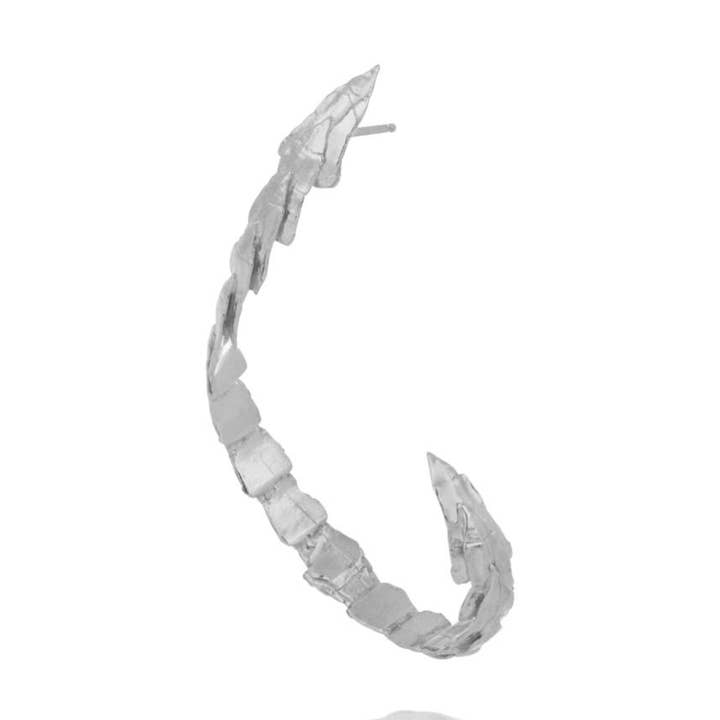 Orecchino Rán in argento Sterling 925 per la vendita all'ingrosso da parte di AURUM by Guðbjörg