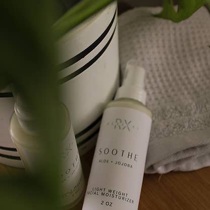 SOOTHE: aloe + jojoba facial lotion for wholesale by revival rx