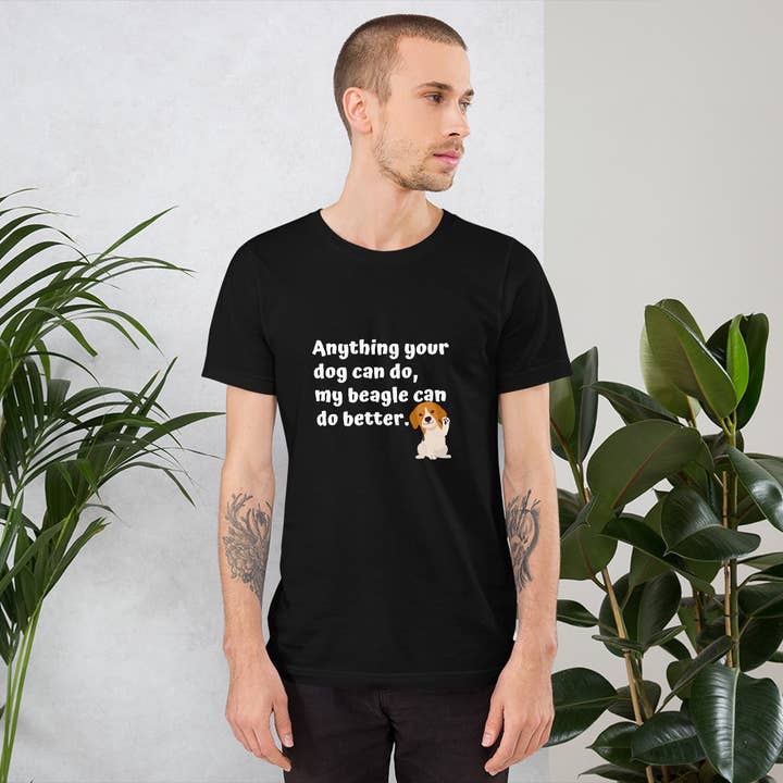 Das Beagle-T-Shirt „Bragging Rights“ für den Großhandel von FunnyNikko