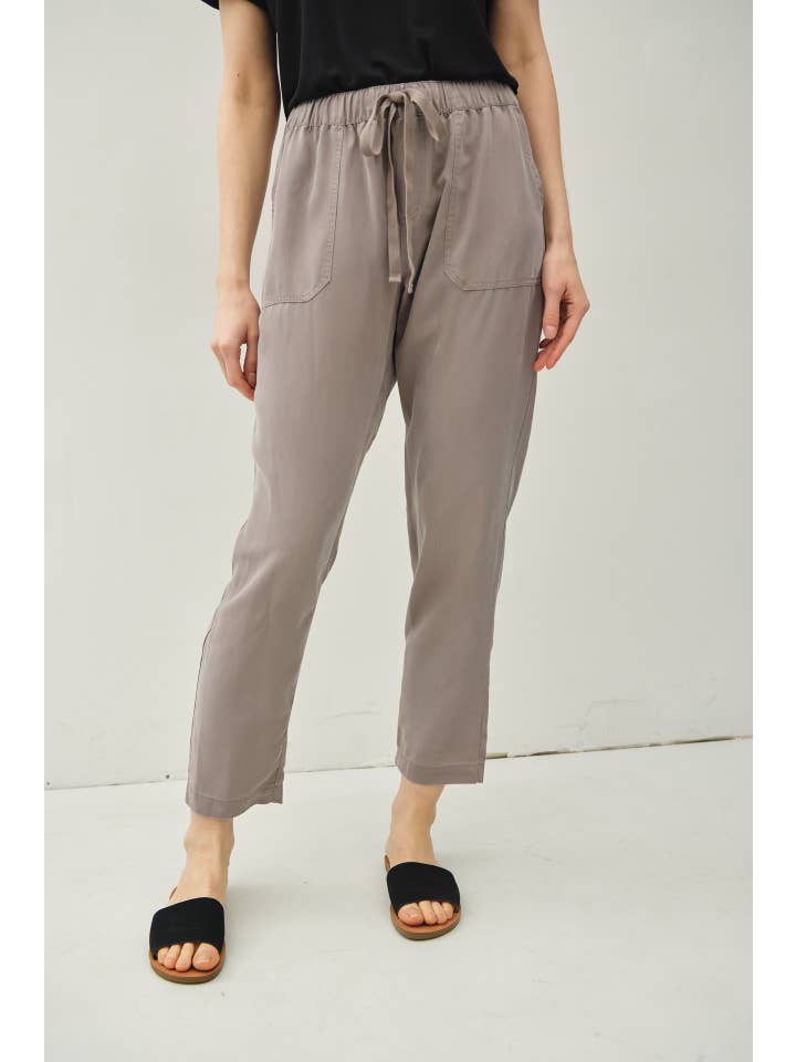 Be Cool - Wholesale Pants - Women's - NEW COLOR -TENCEL TAPERED PANTS 13