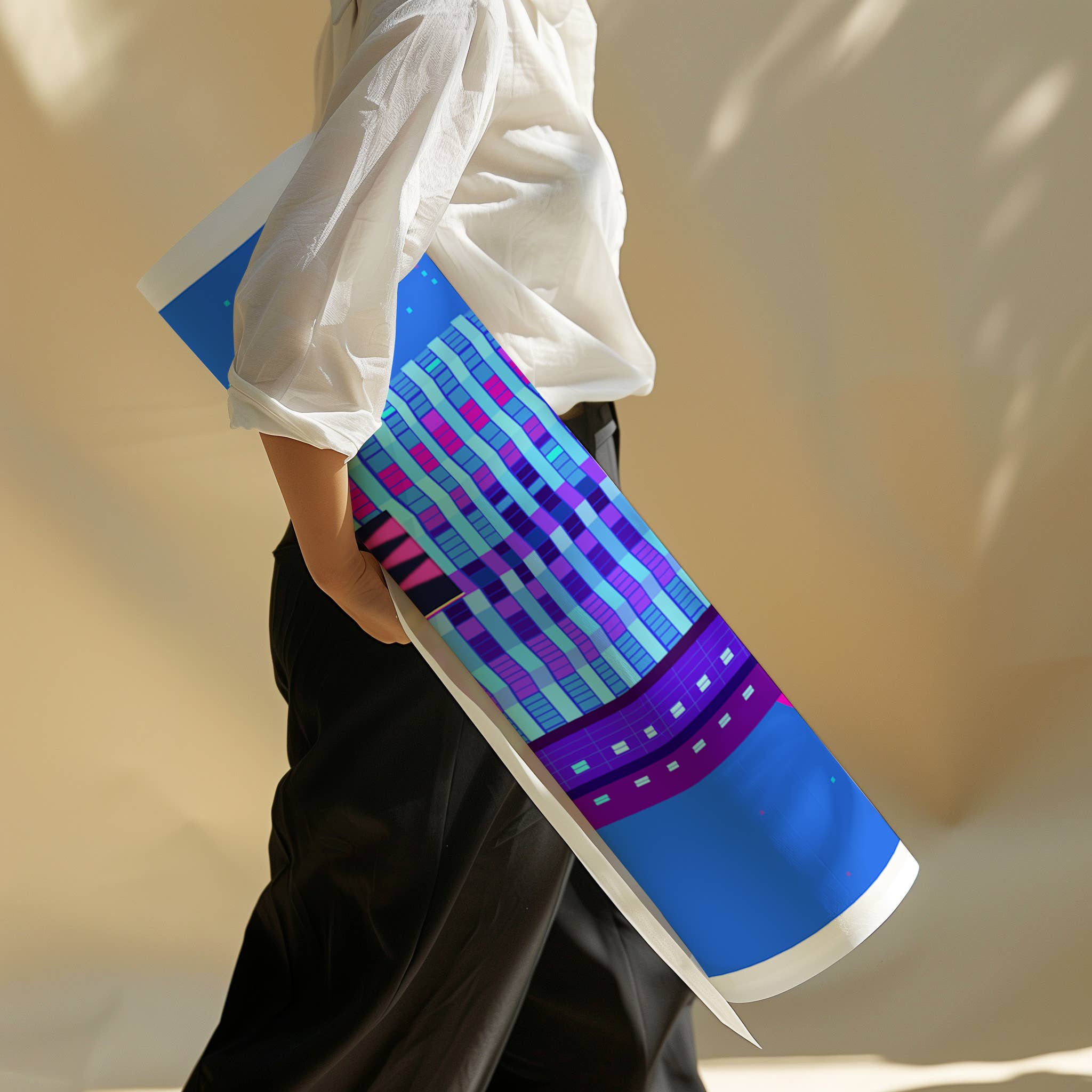 EYE FOR LONDON PRINTS - Venta al por mayor Ilustración - Lámina artística Margate by Night5