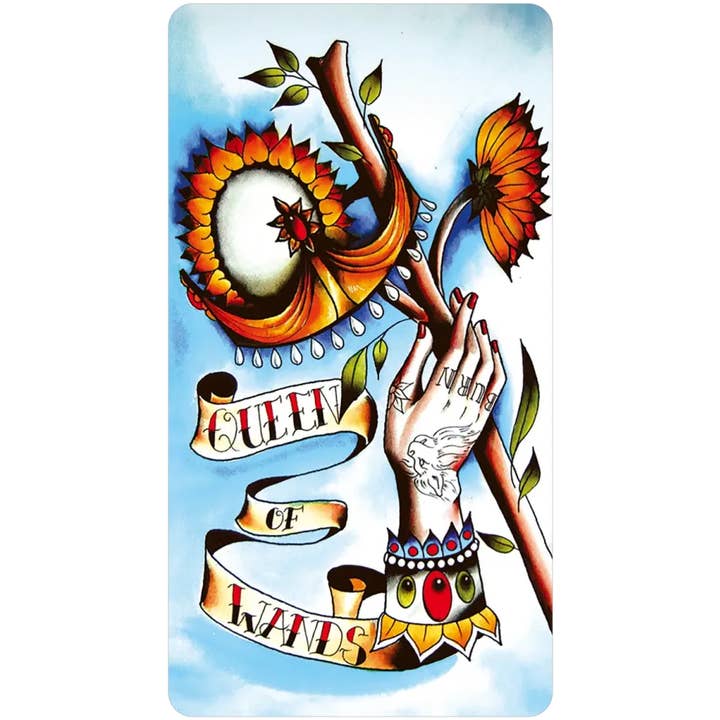 U.S. Games Systems Inc. - Wholesale Tarot Cards - Eight Coins' Tattoo Tarot Borderless Miniature Edition3