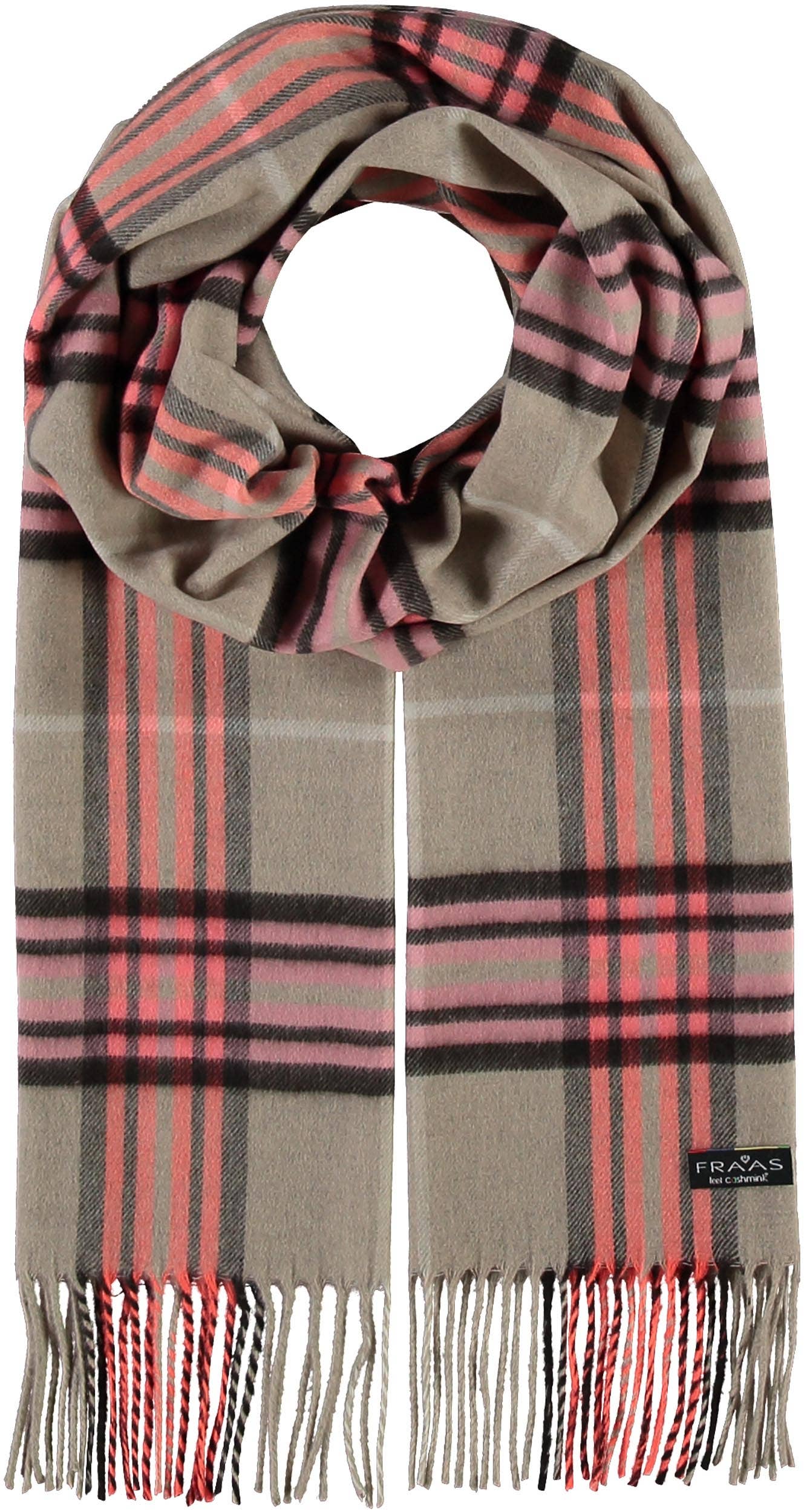 FRAAS - The Scarf Company - Wholesale Scarf - Women's - FRAAS Plaid Cashmink® Scarf33