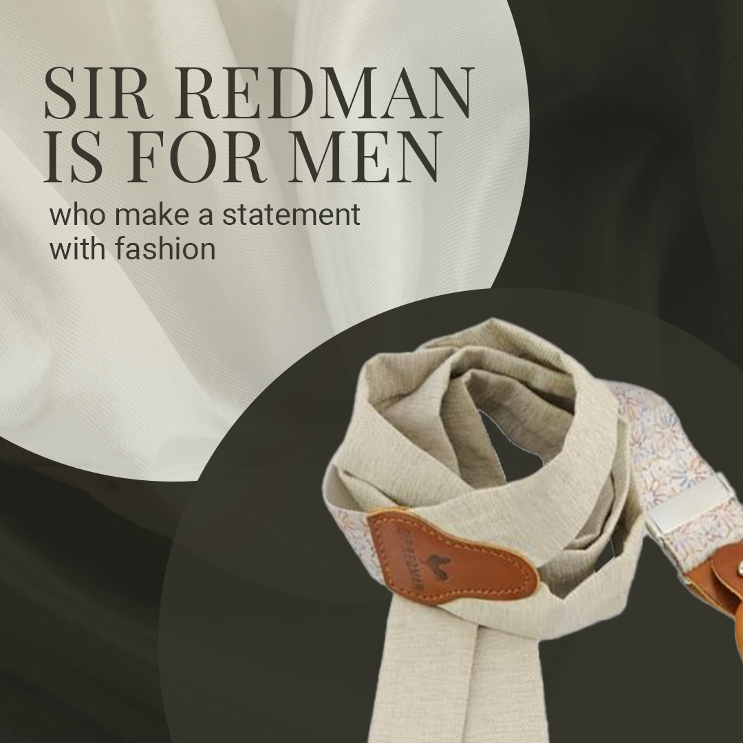 Sir Redman - Wholesale Suspenders - Men's - Sir Redman Braces Y-Model - Sand color4