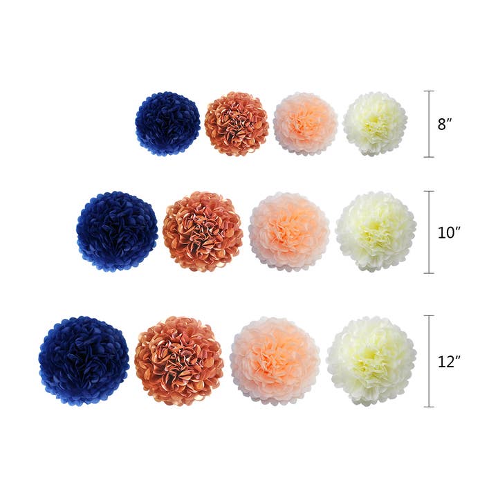 Your Party Box - Vente Décalcomanie – décorations de fête - Pompons en papier//Fleurs en papier//Décorations de fête3