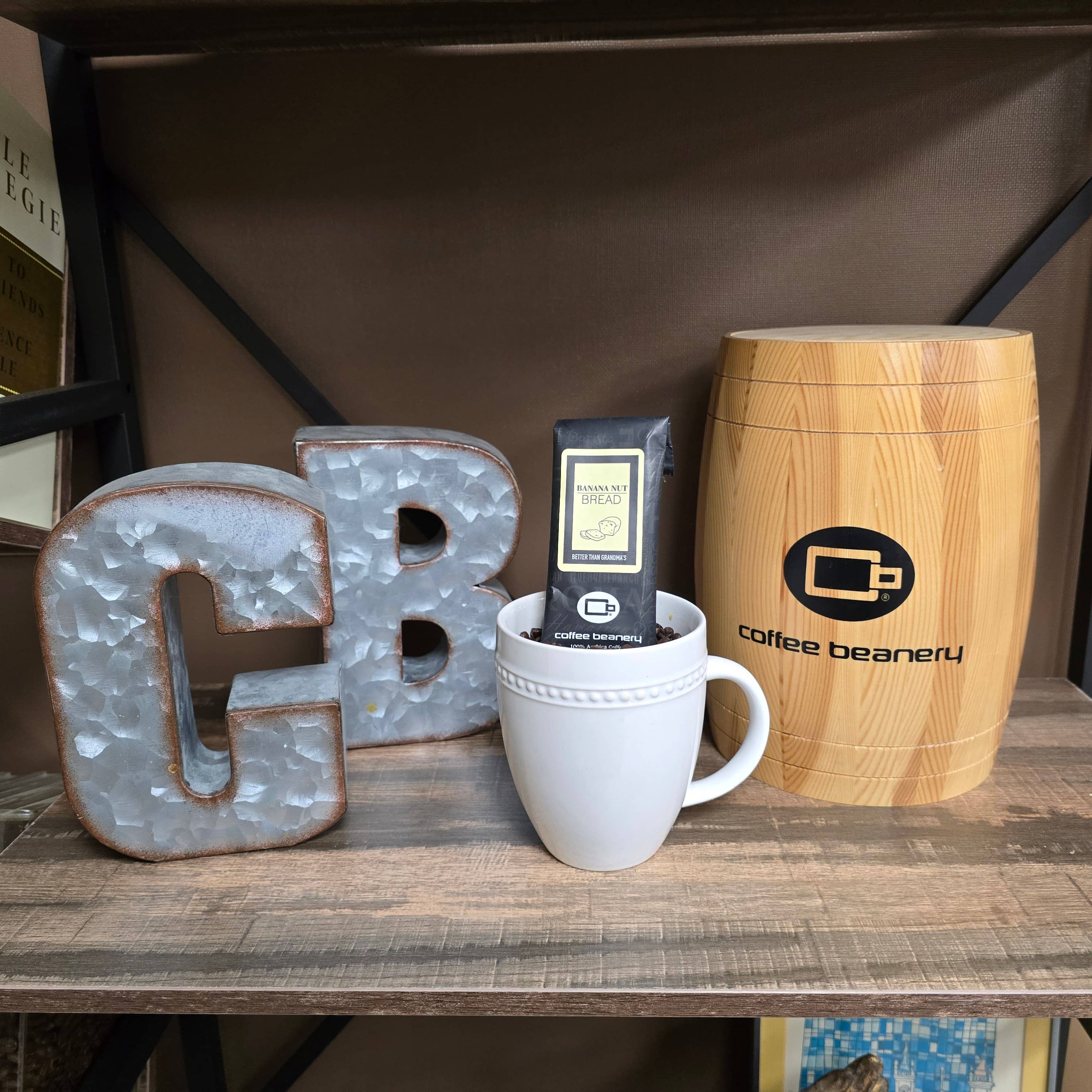 Coffee Beanery - Wholesale Ground Coffee - Banana Nut Bread Flavored Coffee | 1.75 oz One Pot Sampler1