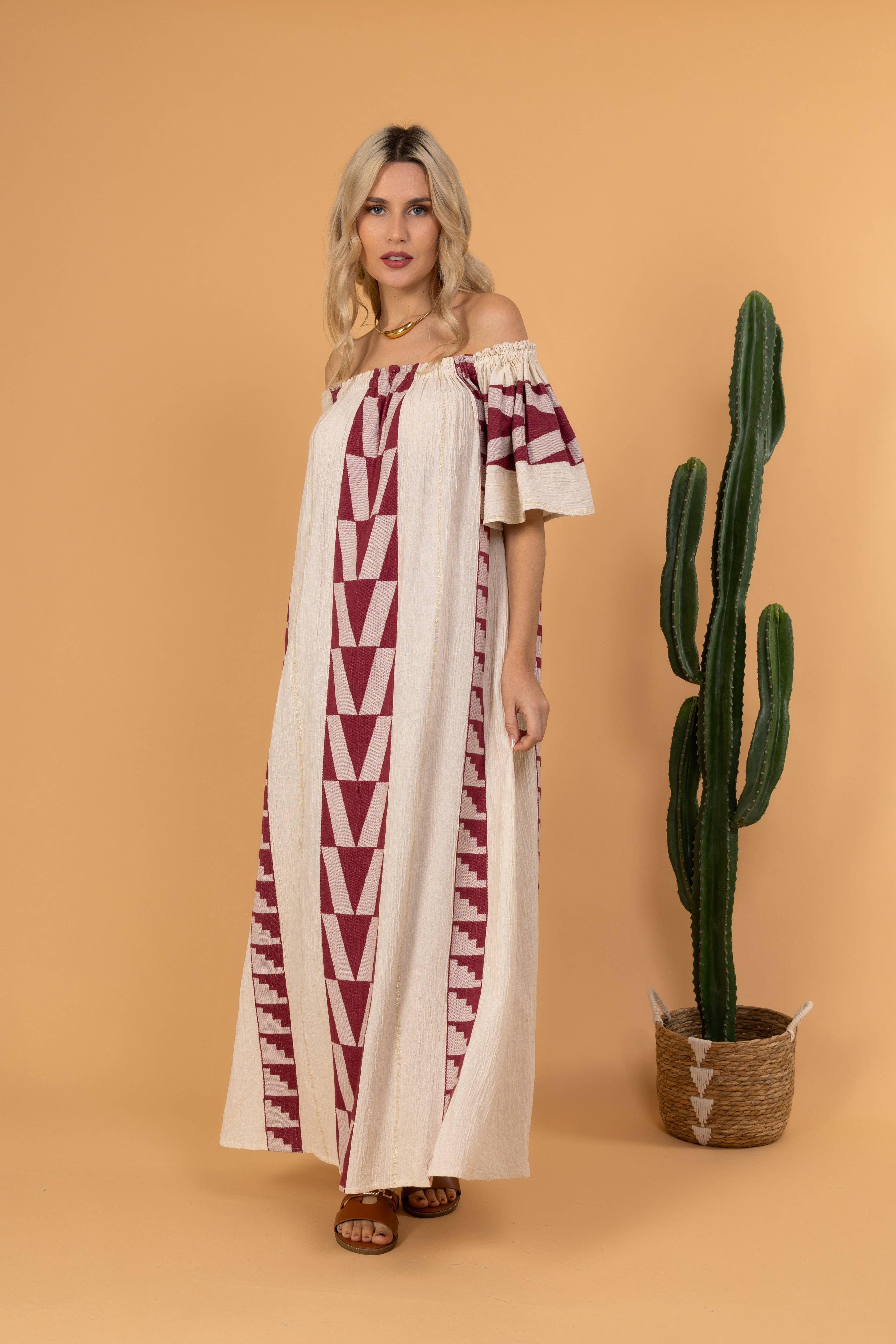 FAME GREECE - Wholesale Dress - Women's - F-139 MYKONOS2