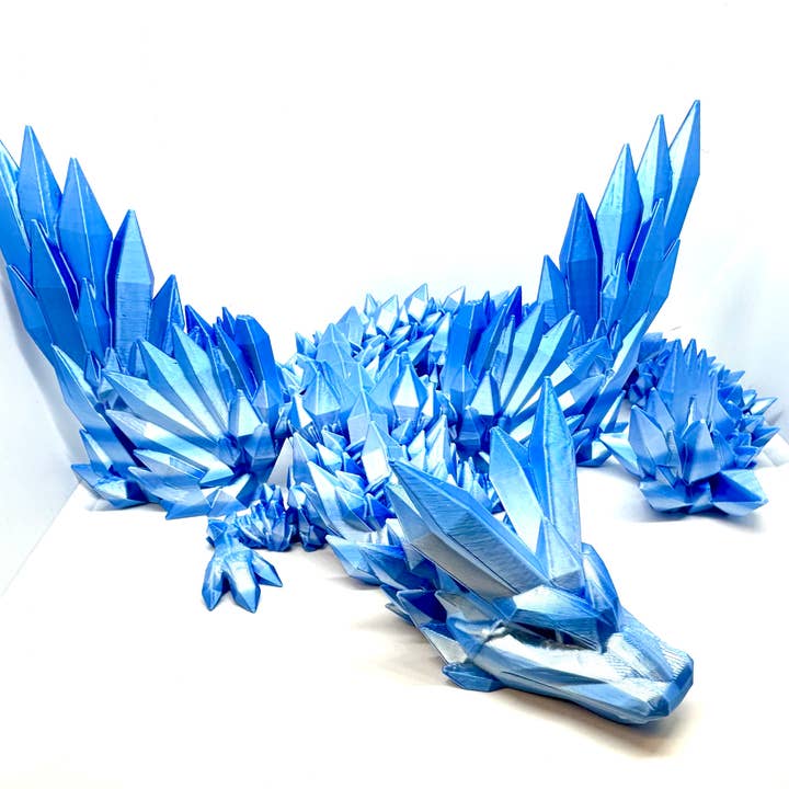 Ruby’s dragons - Vente Figurine – enfant - Grands dragons avec ailes imprimés en 3D — couleurs assorties