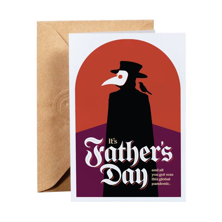Gold St. Press - Wholesale Father’s Day card - Plague Father Greeting Card0