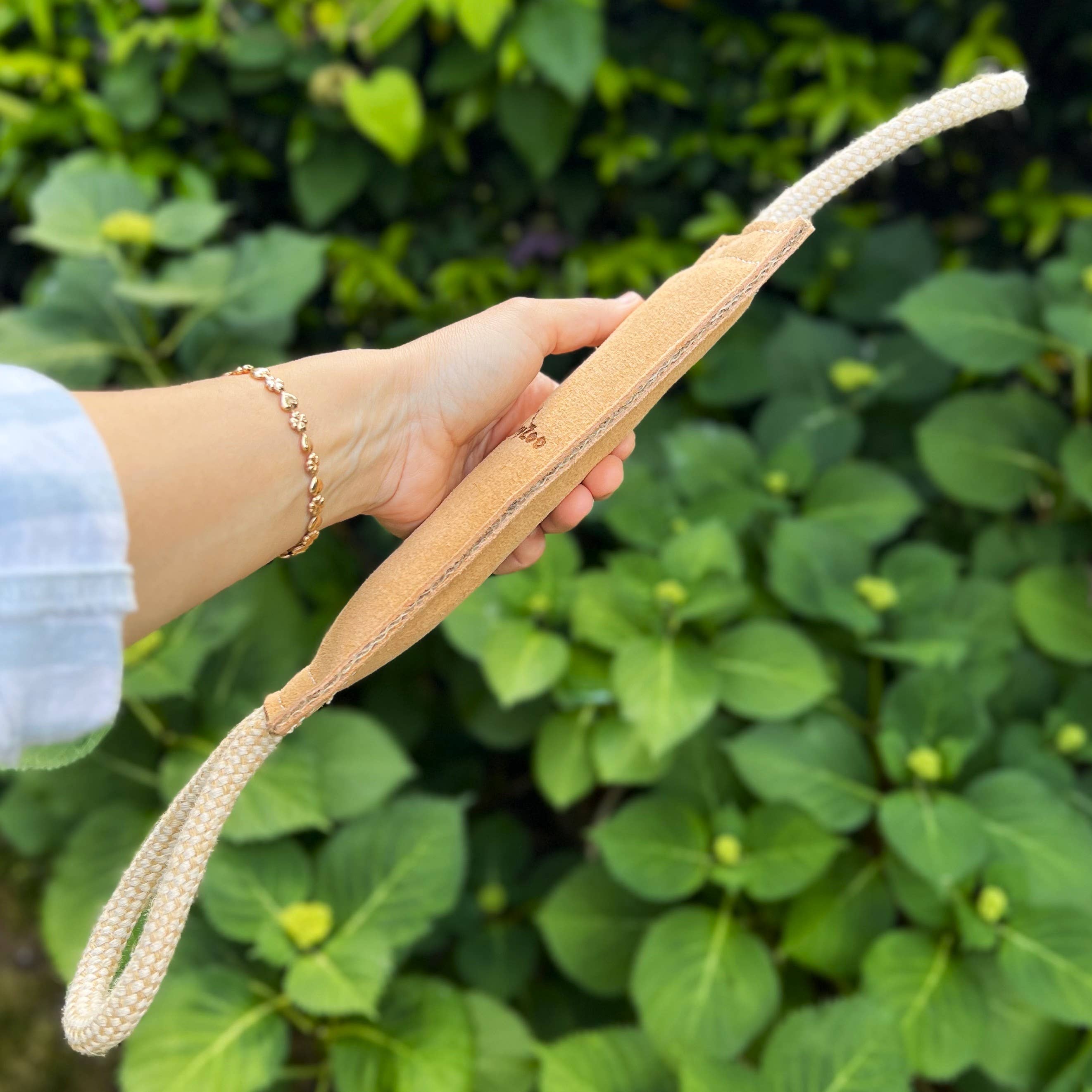 Funny Zoo - Wholesale Pet Rope Toy - Dog - Suede sleeve with double handle3