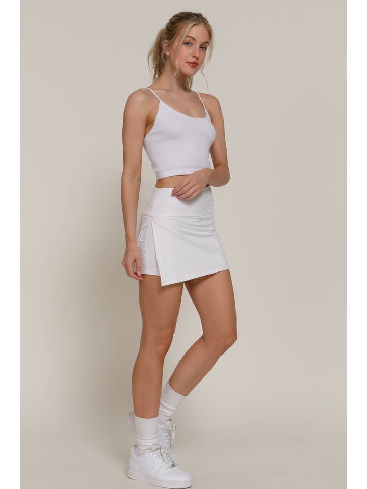 Active Basic | Active USA - Wholesale Athletic Shorts - Women's - Side Slit Style Activewear Skort41