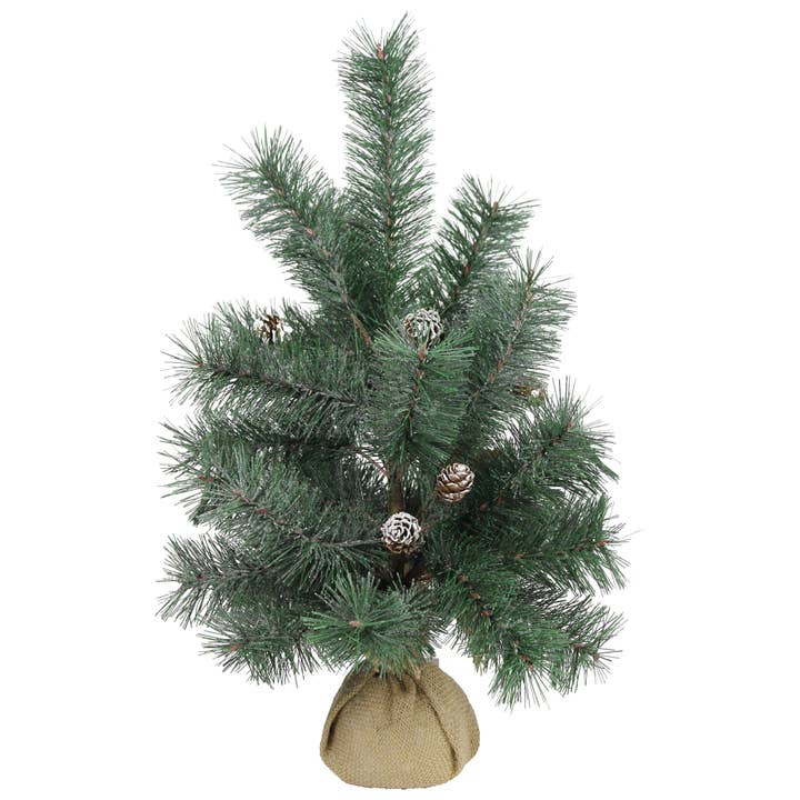 Faux Tree with Pinecones - 18” for wholesale by HomArt