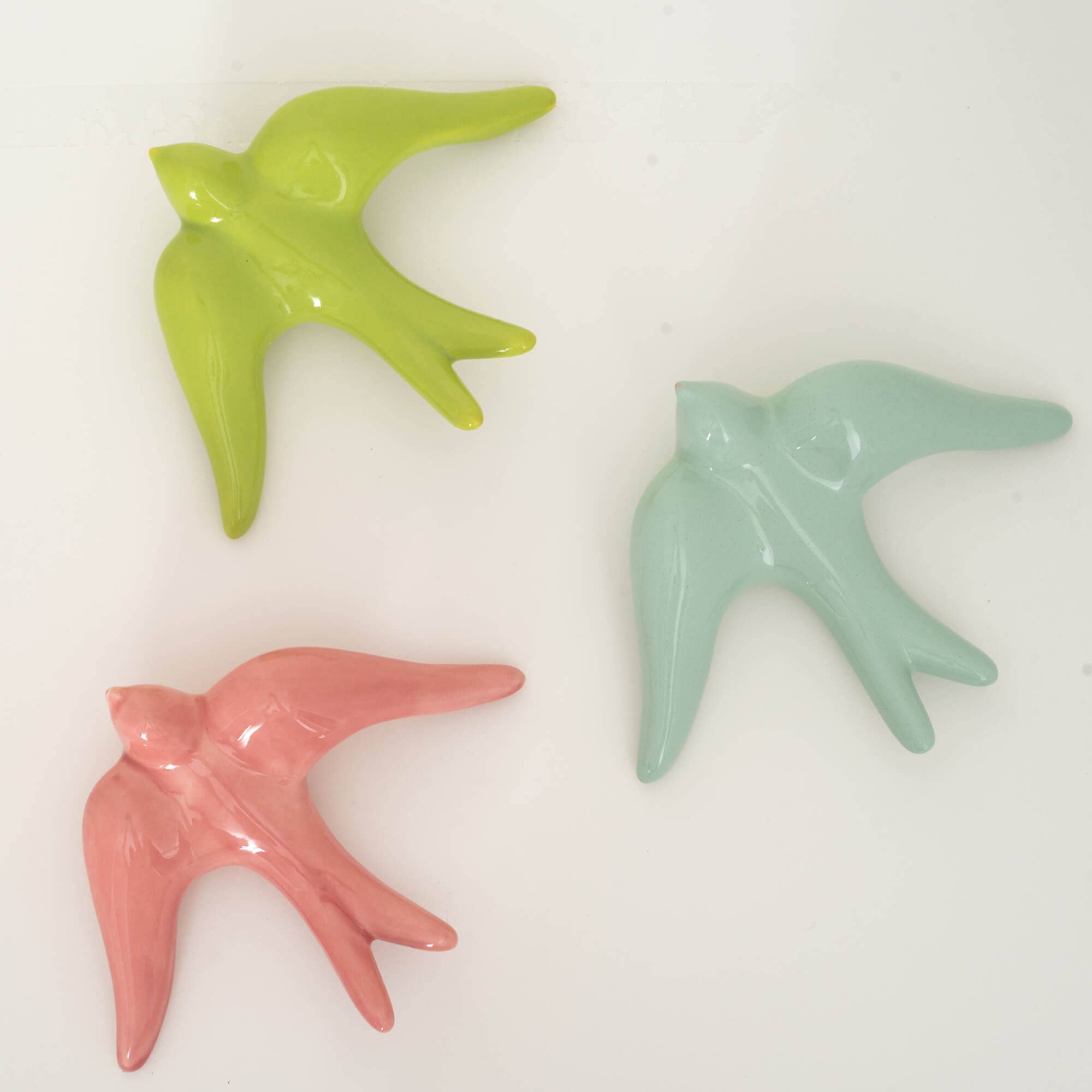 Vasos Quadrados by EM - Wholesale Wall Accent - CERAMIC SWALLOW17