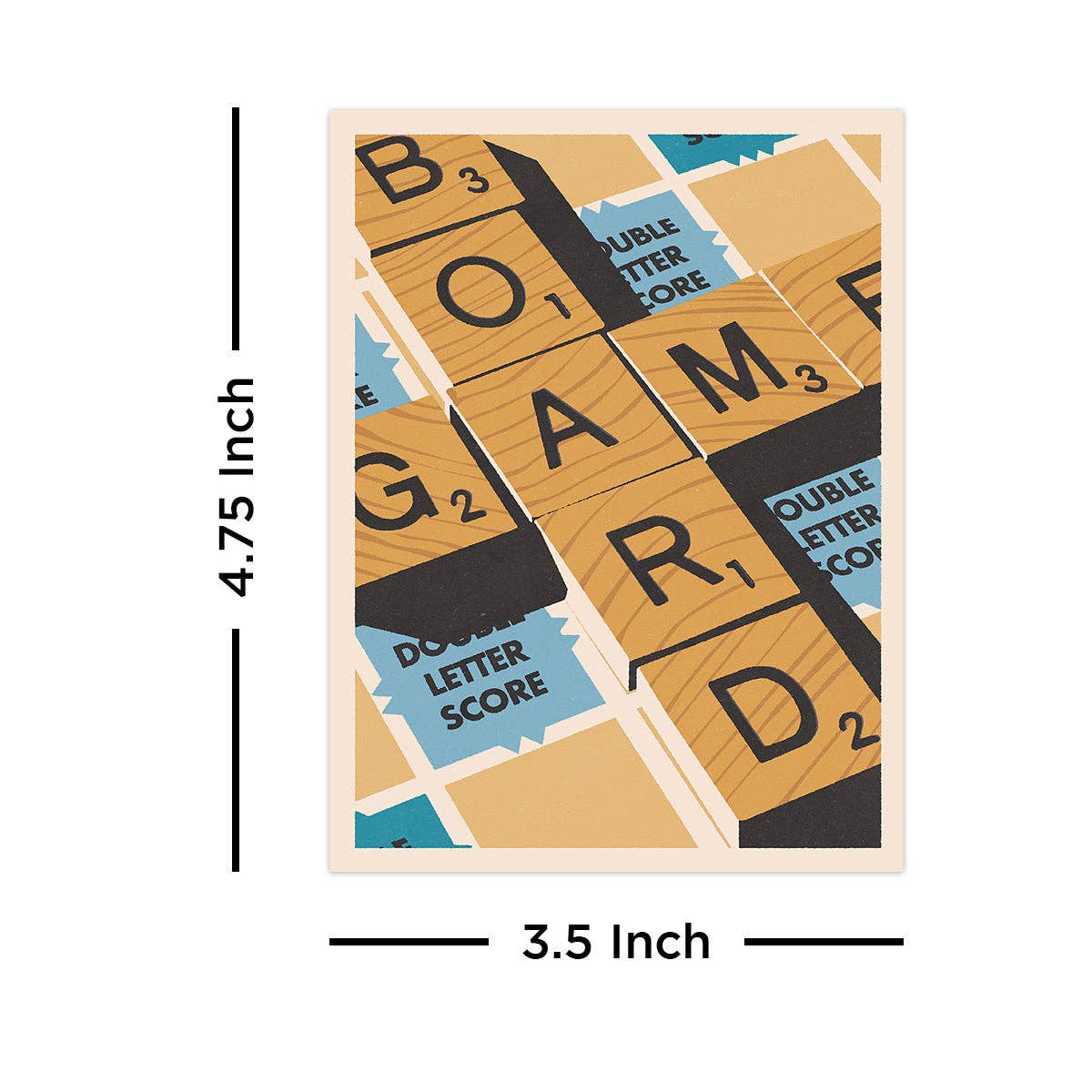 RetroPlanet - Wholesale Sticker - Scrabble Classic Board Game Double Word Vinyl Sticker5