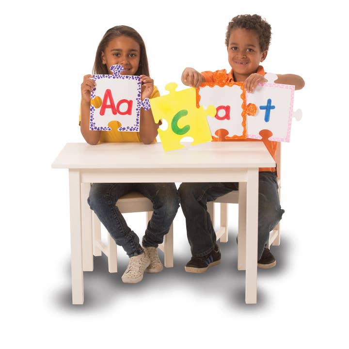 Giant Blank Puzzle Pieces, Cardstock - craft and hobby for wholesale by Roylco