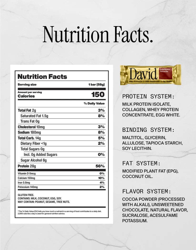 Campus Protein - Wholesale Snack Bar - David Protein Bar7