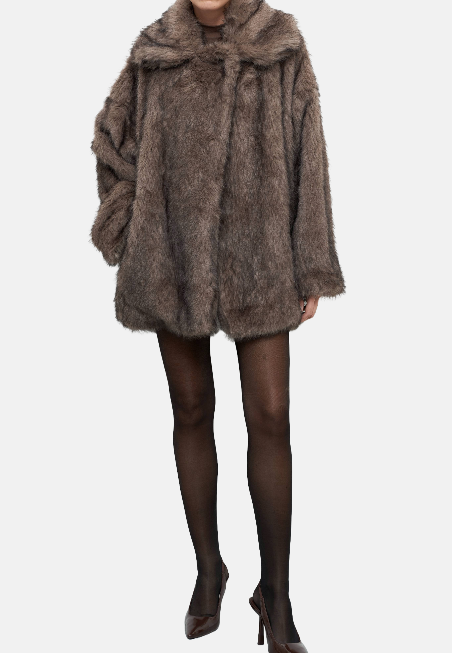 Ricano - Vente Veste – femme - Veste en fausse fourrure Lorenza pour femme5