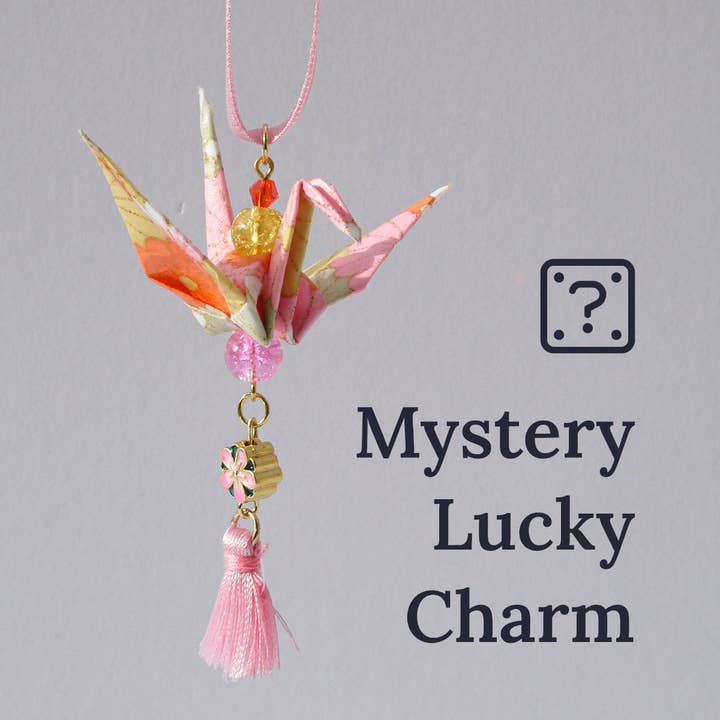 Lucky Crane Charm - Mystery Item for wholesale by Kamyi.Art Origami Designs