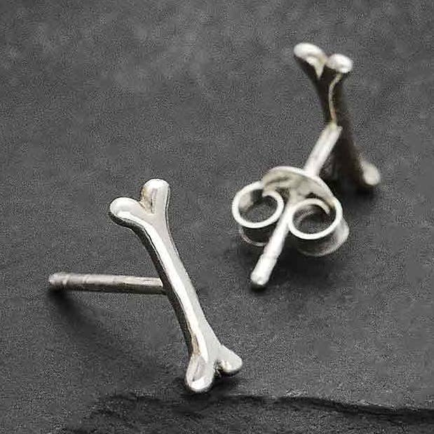 Boucles d'oreilles en argent sterling 3 x 10 mm pour la vente par Nina Designs