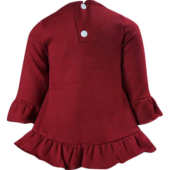 Disfraz de Acción de Gracias para niñas Thankful Blessed, color burdeos para venta al por mayor de Amor Babee