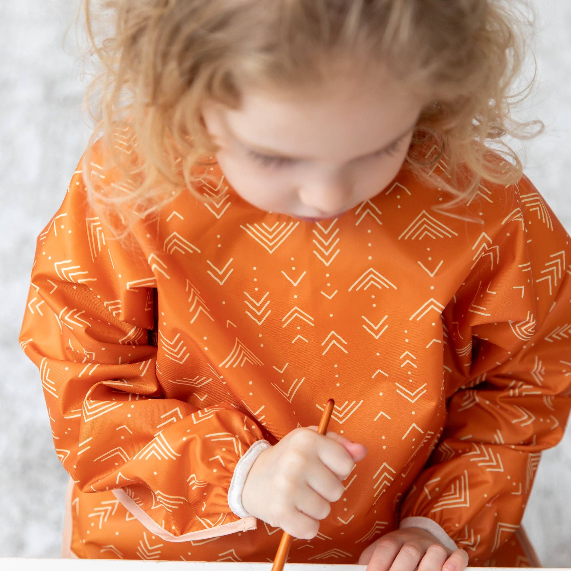 Bumkins - Wholesale Art Smock - Kids & Baby - Long-Sleeved Art Smock: Grounded4