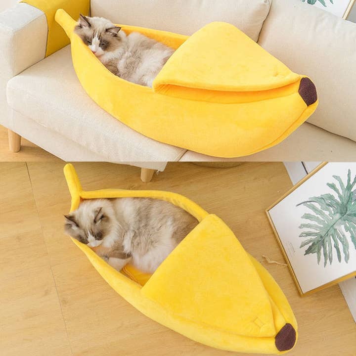 Furr-Baby Gifts - Wholesale Pet Bed - Cat/Dog - Banana Pet Bed