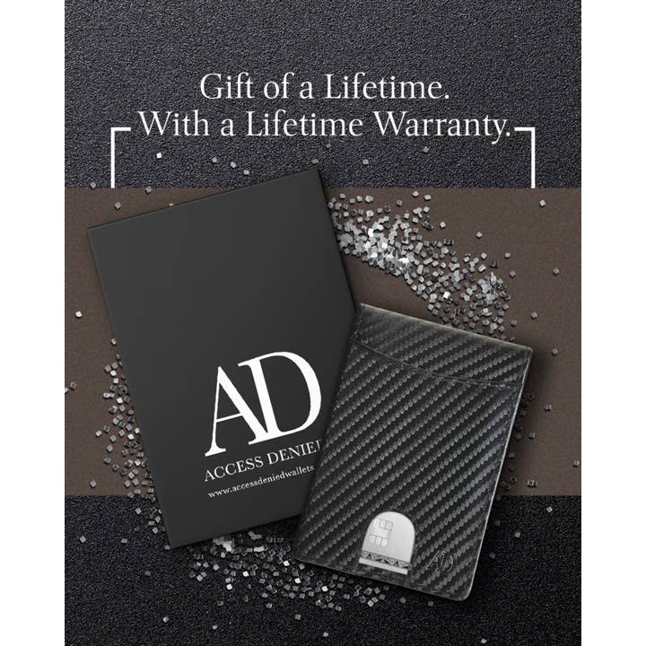 Access Denied Accessories - Wholesale Wallet - Men's - Genuine Leather Slim Money Clip Bifold Wallet For Men RFID