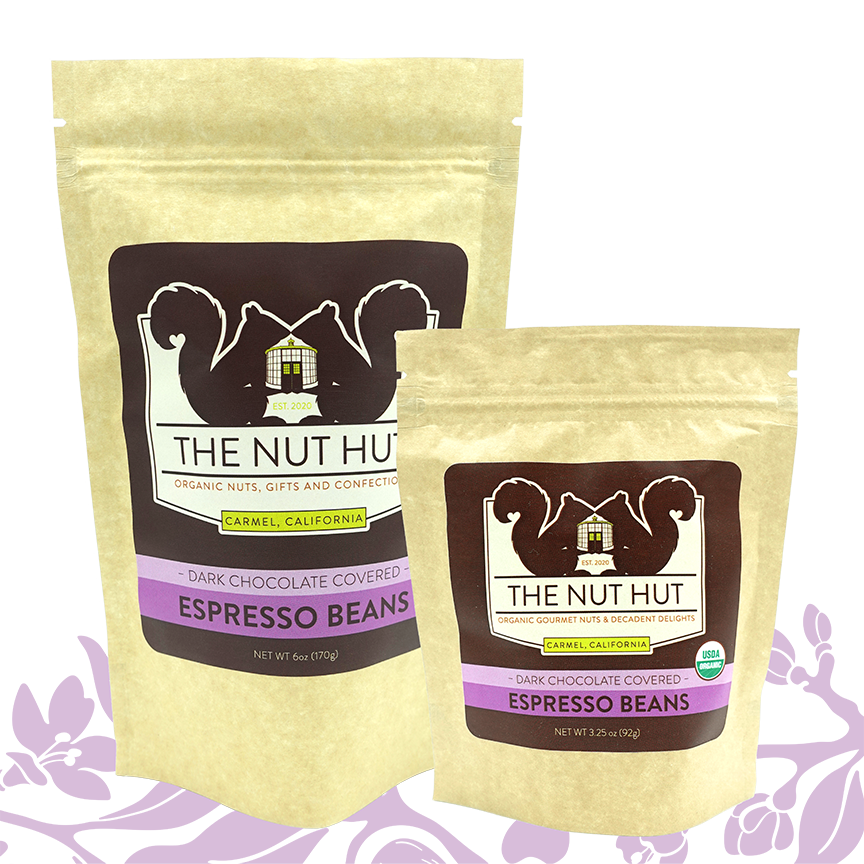 The Nut Hut - Venta al por mayor Dulces con chocolate - Granos de café espresso de chocolate negro orgánicos5