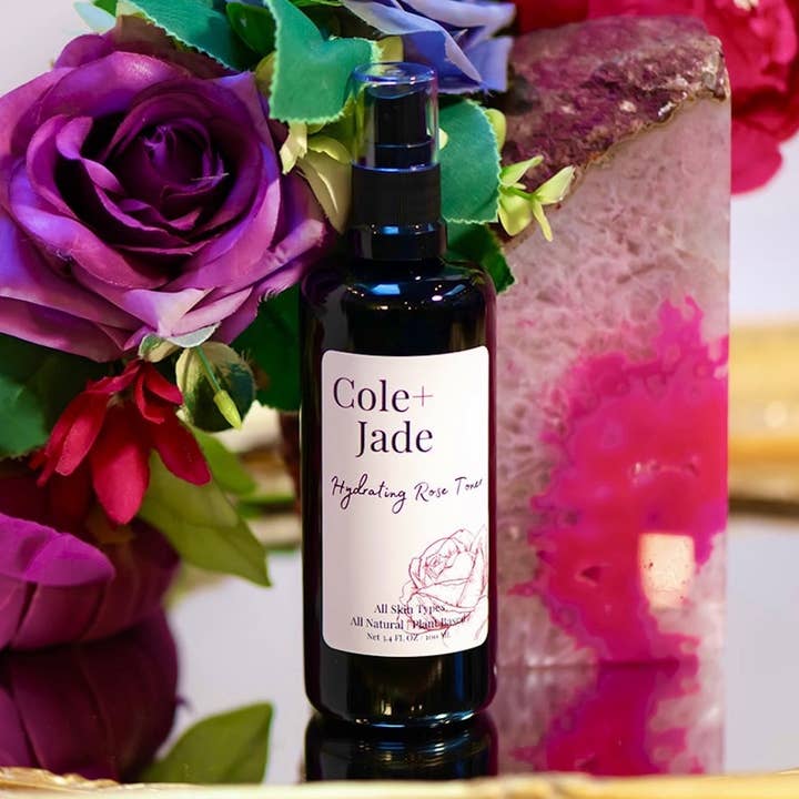 Toner rosa hidratante por atacado de Cole+Jade